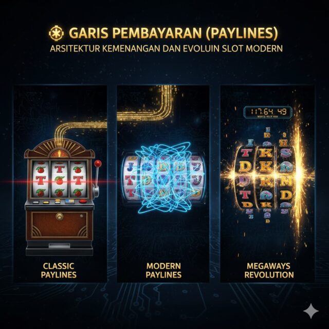 Paylines Garis Pembayaran Arsitektur Kemenangan dan Evolusi Slot Modern