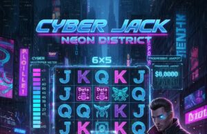 Cyber Jack: Neon District – Tema Modern Dunia Slot 2026 Cyber Jack Neon District