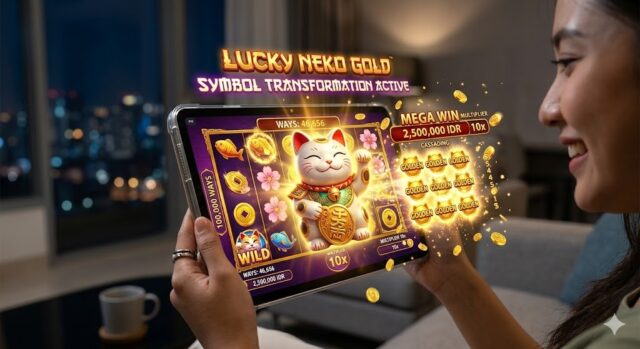 Lucky Neko Gold Dimensi Digital 2025